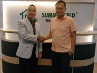 Mr Fayar Managing Director of Yaran Development Perth Australia visit Summerfield Office on 10th October 2018