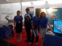 Promoting Hibiscus at Prime and Premium Property Showcase PWTC