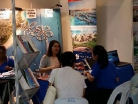 Promoting Hibiscus in SHEDA Home & Property Roadshow, Miri