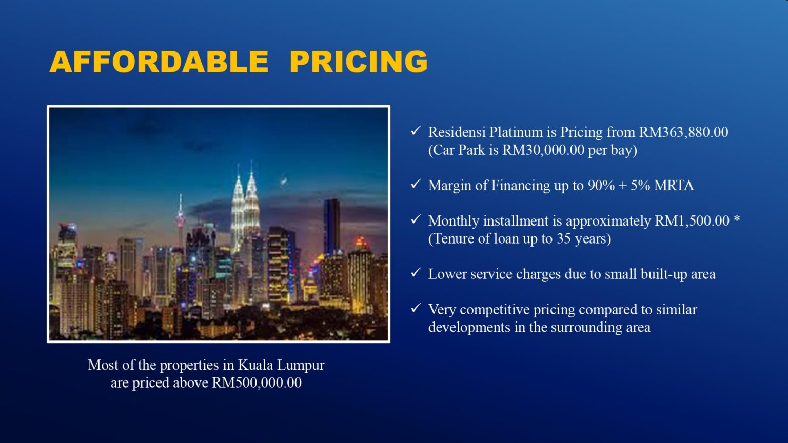 RESIDENSI PLATINUM KUALA LUMPUR Summerfield Property
